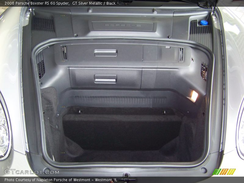 GT Silver Metallic / Black 2008 Porsche Boxster RS 60 Spyder