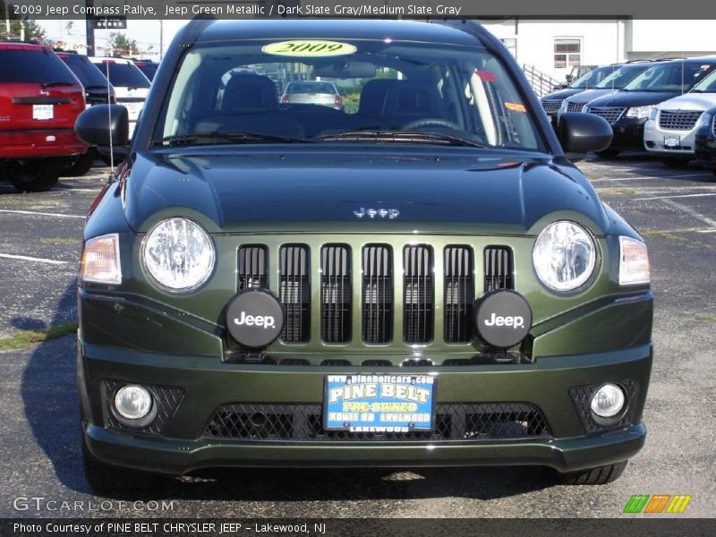 Jeep Green Metallic / Dark Slate Gray/Medium Slate Gray 2009 Jeep Compass Rallye
