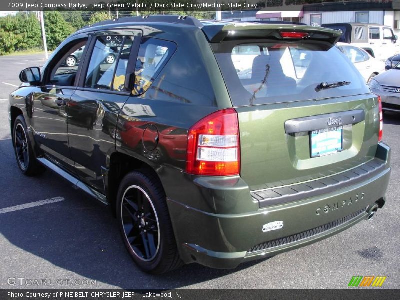 Jeep Green Metallic / Dark Slate Gray/Medium Slate Gray 2009 Jeep Compass Rallye