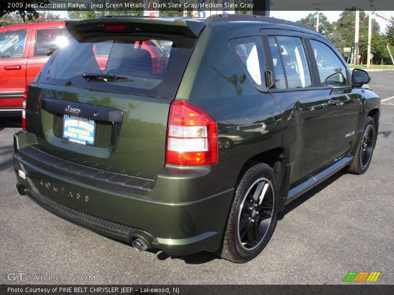 Jeep Green Metallic / Dark Slate Gray/Medium Slate Gray 2009 Jeep Compass Rallye