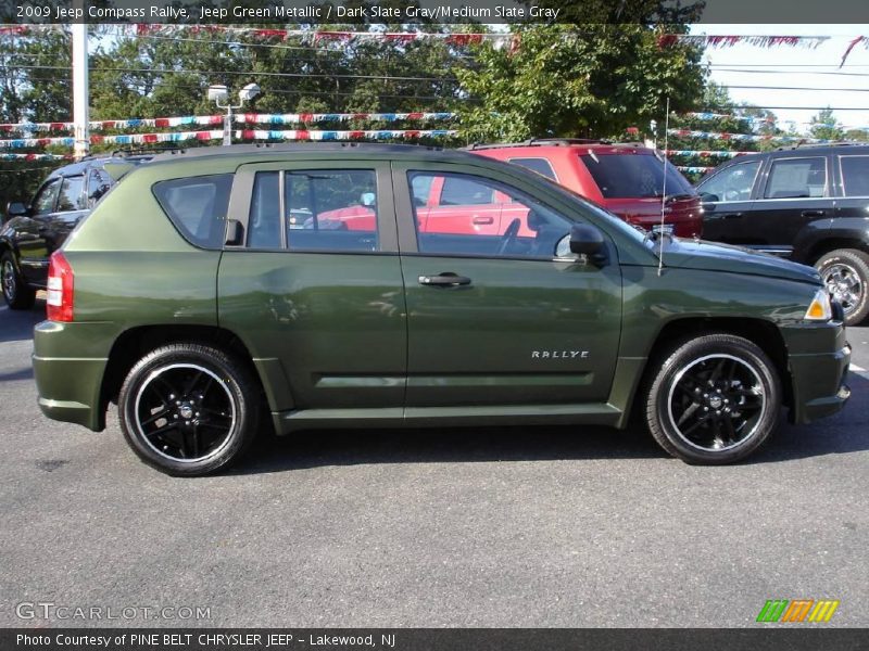 Jeep Green Metallic / Dark Slate Gray/Medium Slate Gray 2009 Jeep Compass Rallye