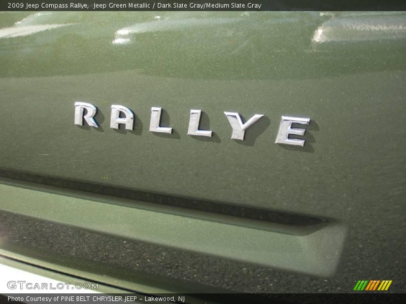 Jeep Green Metallic / Dark Slate Gray/Medium Slate Gray 2009 Jeep Compass Rallye