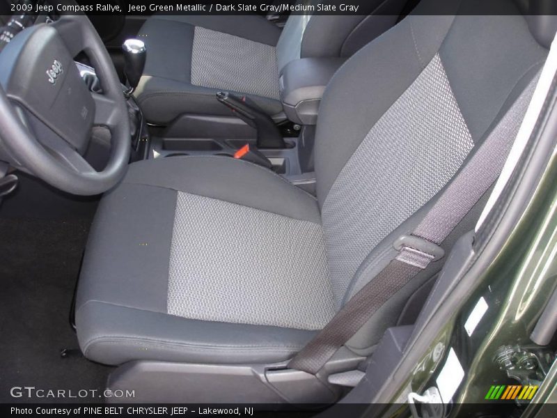 Jeep Green Metallic / Dark Slate Gray/Medium Slate Gray 2009 Jeep Compass Rallye