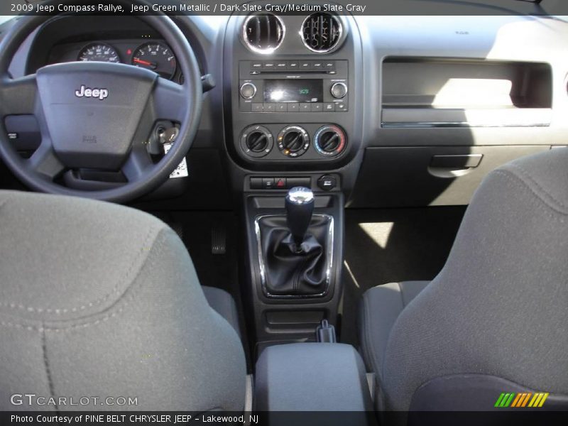 Jeep Green Metallic / Dark Slate Gray/Medium Slate Gray 2009 Jeep Compass Rallye