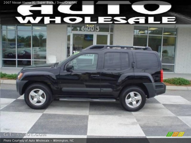 Super Black / Steel/Graphite 2007 Nissan Xterra SE