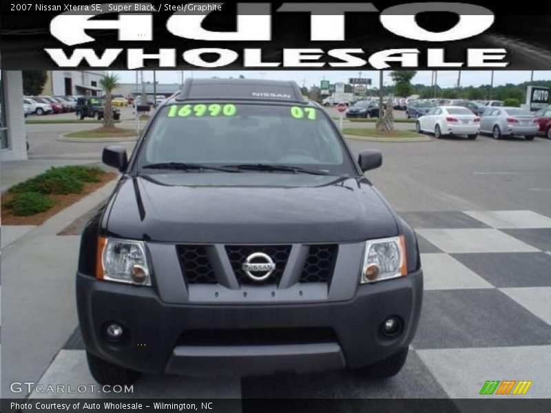 Super Black / Steel/Graphite 2007 Nissan Xterra SE
