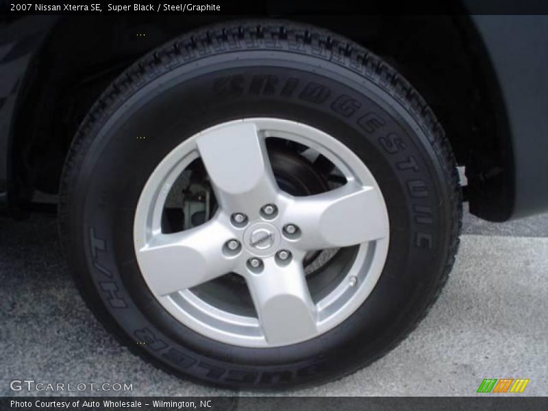 Super Black / Steel/Graphite 2007 Nissan Xterra SE