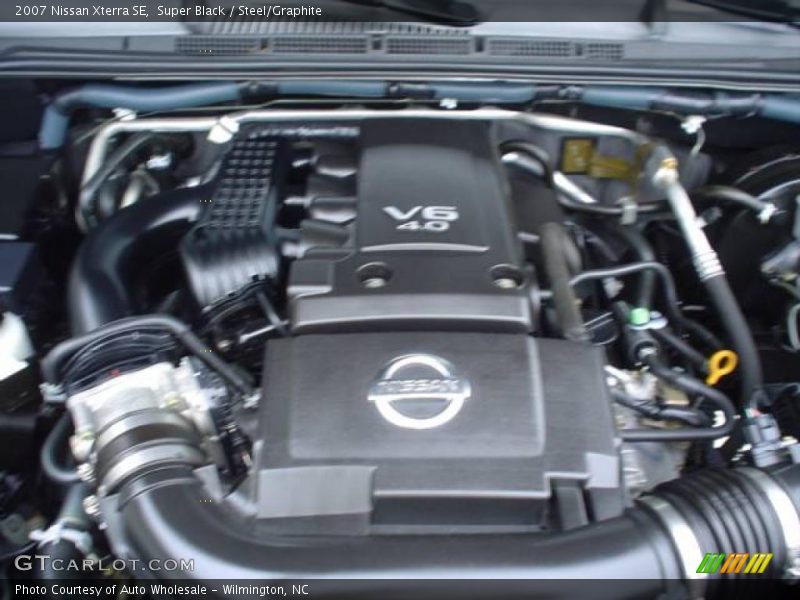 Super Black / Steel/Graphite 2007 Nissan Xterra SE