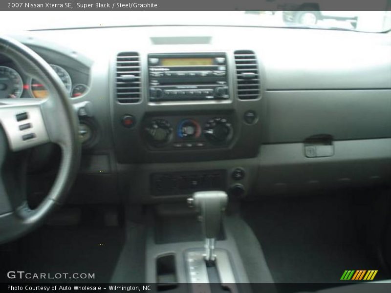 Super Black / Steel/Graphite 2007 Nissan Xterra SE