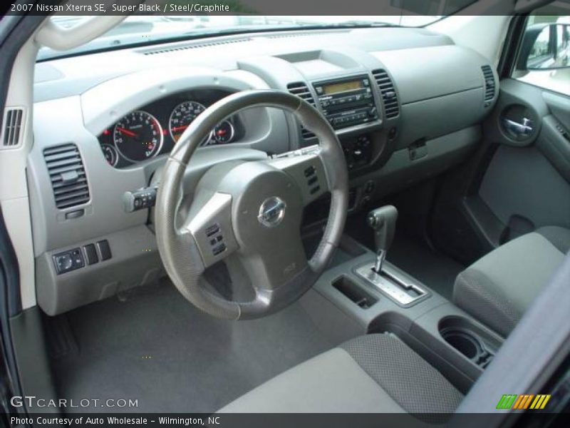 Super Black / Steel/Graphite 2007 Nissan Xterra SE