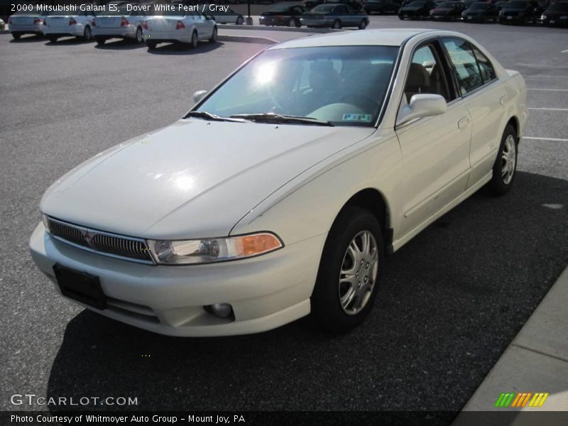 Dover White Pearl / Gray 2000 Mitsubishi Galant ES