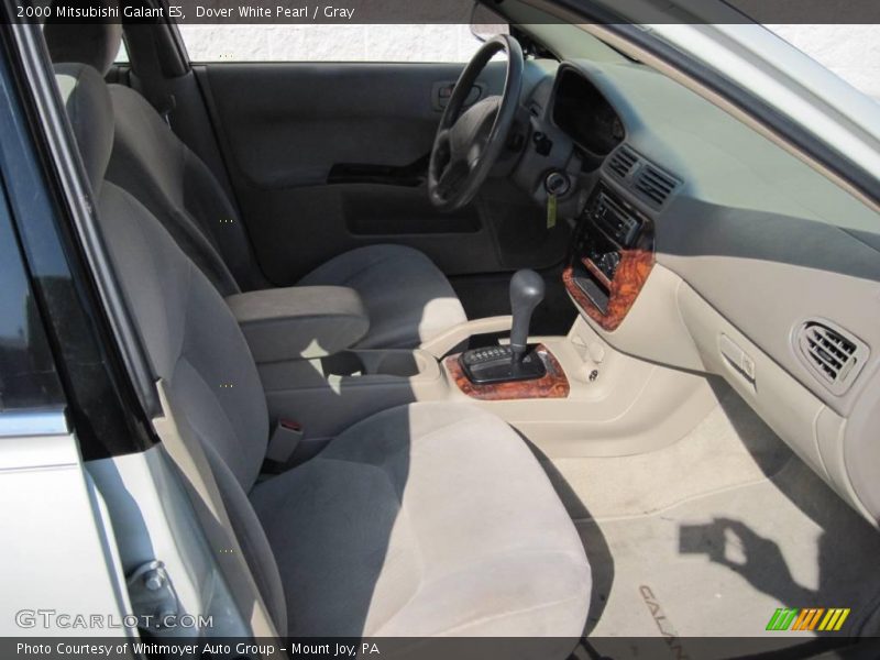 Dover White Pearl / Gray 2000 Mitsubishi Galant ES