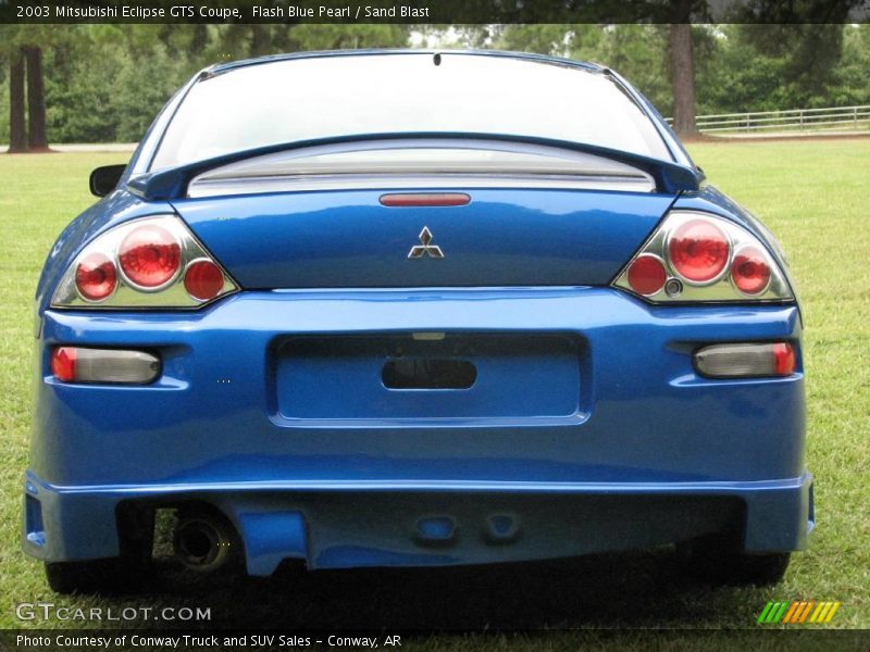 Flash Blue Pearl / Sand Blast 2003 Mitsubishi Eclipse GTS Coupe