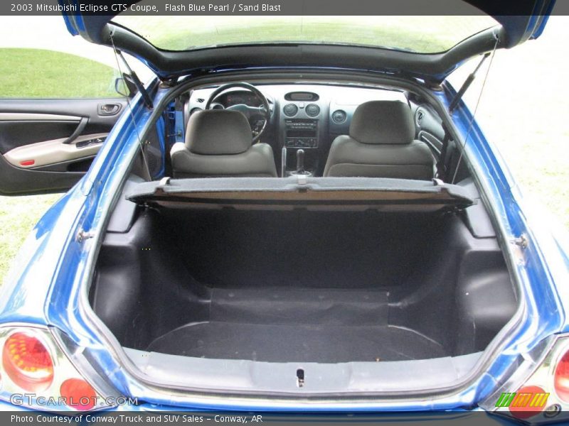 Flash Blue Pearl / Sand Blast 2003 Mitsubishi Eclipse GTS Coupe