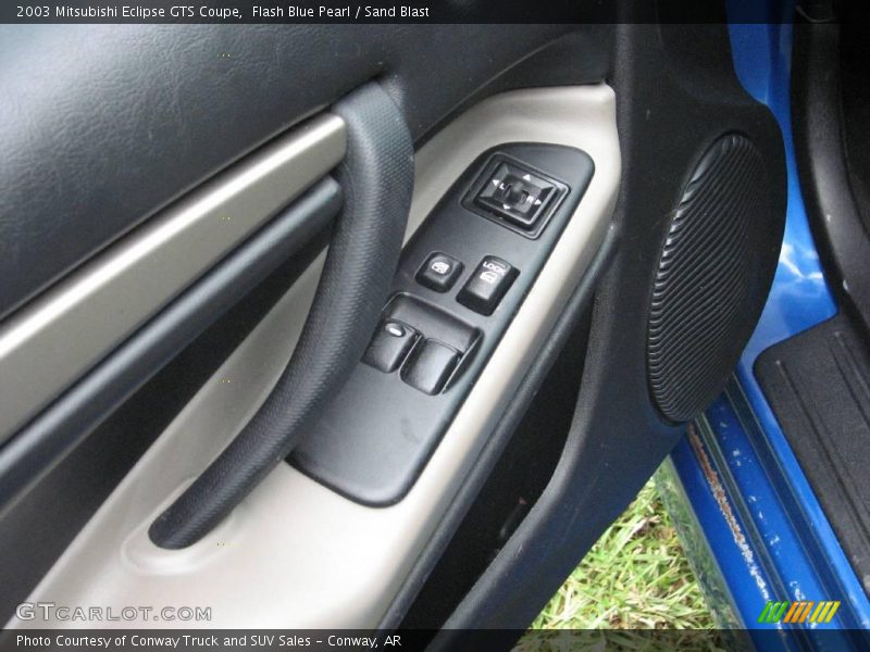 Flash Blue Pearl / Sand Blast 2003 Mitsubishi Eclipse GTS Coupe