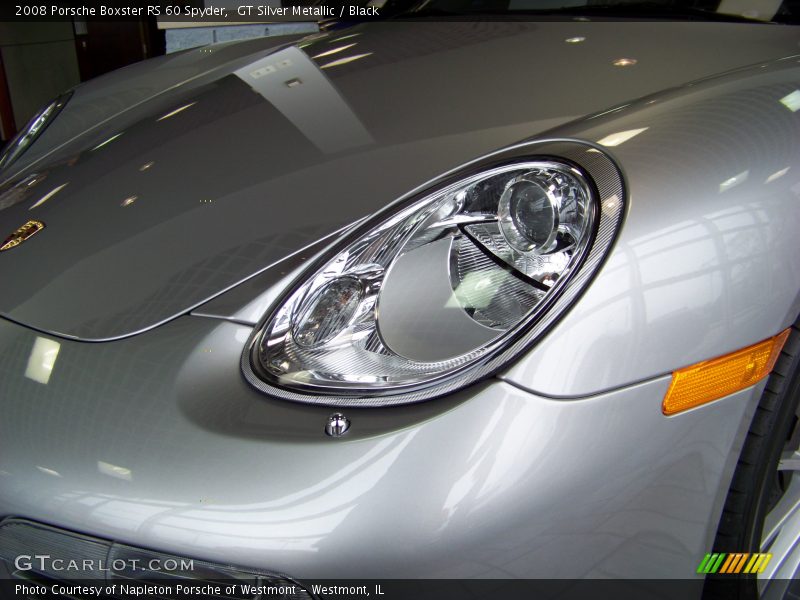 GT Silver Metallic / Black 2008 Porsche Boxster RS 60 Spyder