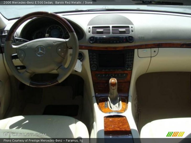 Barolo Red Metallic / Stone 2006 Mercedes-Benz E 500 Sedan