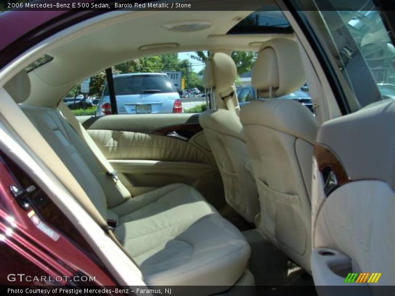 Barolo Red Metallic / Stone 2006 Mercedes-Benz E 500 Sedan