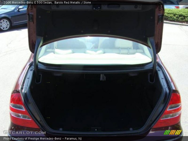 Barolo Red Metallic / Stone 2006 Mercedes-Benz E 500 Sedan