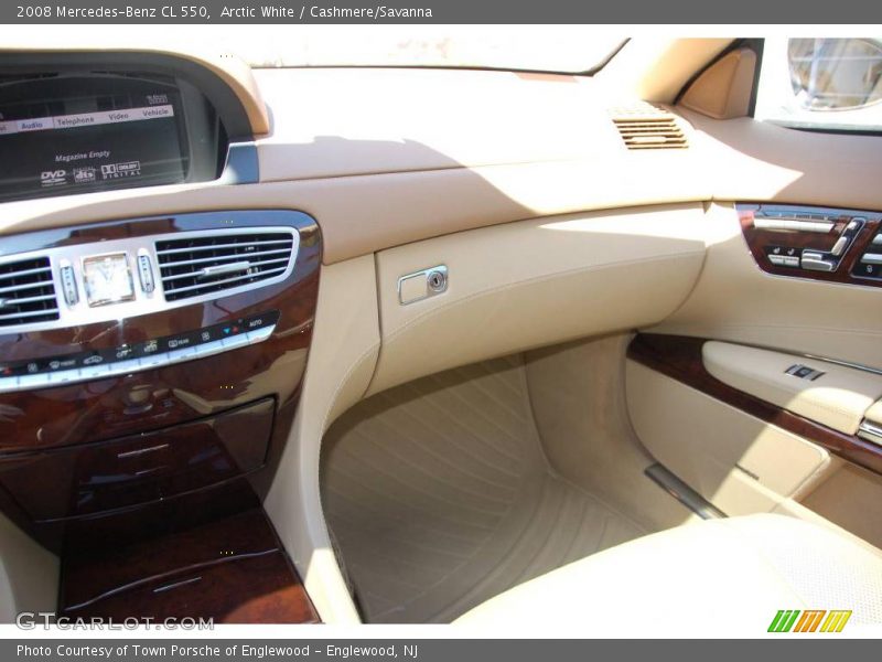 Arctic White / Cashmere/Savanna 2008 Mercedes-Benz CL 550