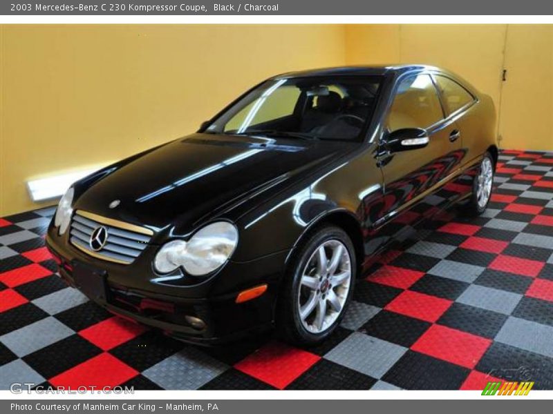 Black / Charcoal 2003 Mercedes-Benz C 230 Kompressor Coupe