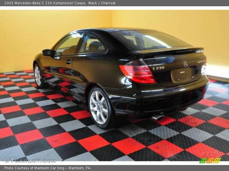 Black / Charcoal 2003 Mercedes-Benz C 230 Kompressor Coupe