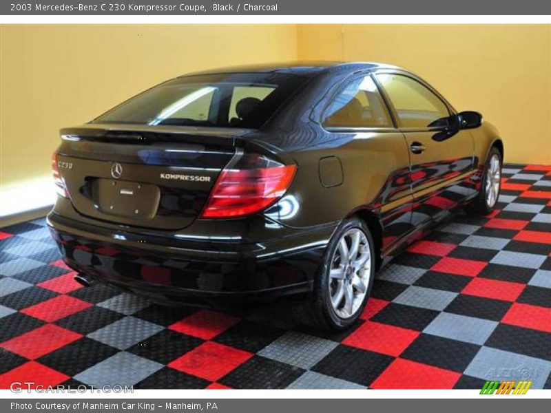 Black / Charcoal 2003 Mercedes-Benz C 230 Kompressor Coupe