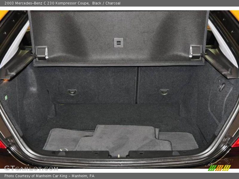 Black / Charcoal 2003 Mercedes-Benz C 230 Kompressor Coupe