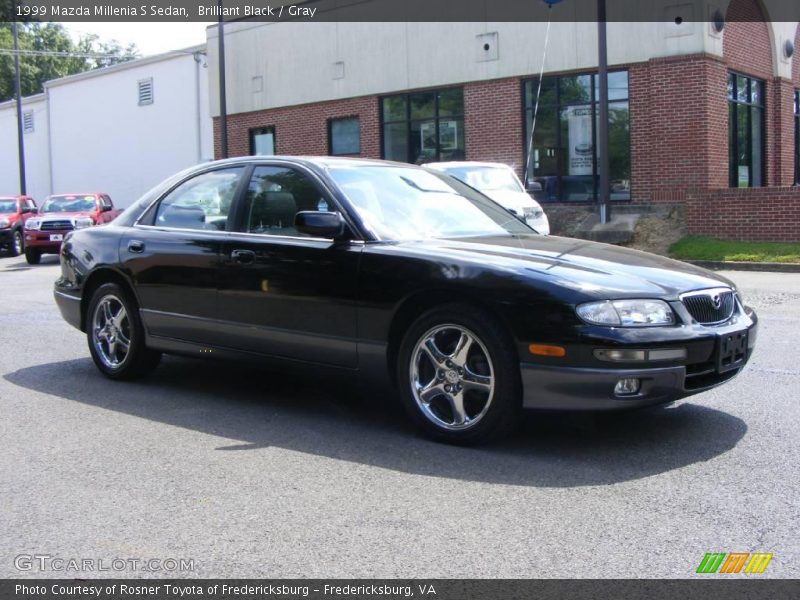 Brilliant Black / Gray 1999 Mazda Millenia S Sedan