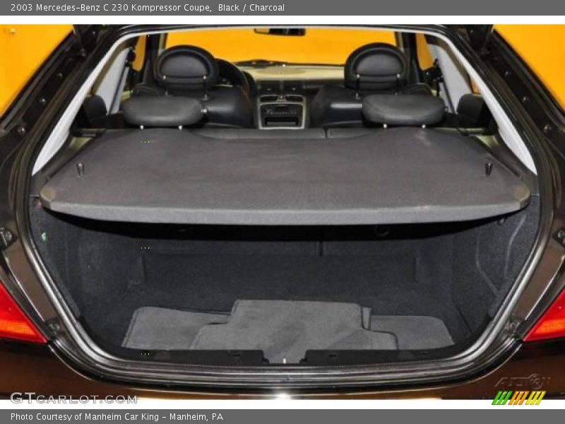 Black / Charcoal 2003 Mercedes-Benz C 230 Kompressor Coupe