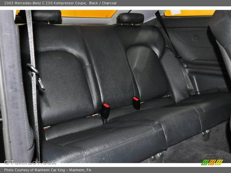 Black / Charcoal 2003 Mercedes-Benz C 230 Kompressor Coupe