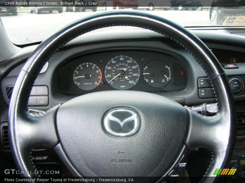 Brilliant Black / Gray 1999 Mazda Millenia S Sedan