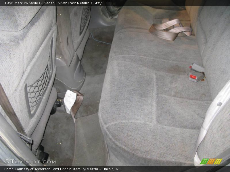 Silver Frost Metallic / Gray 1996 Mercury Sable GS Sedan