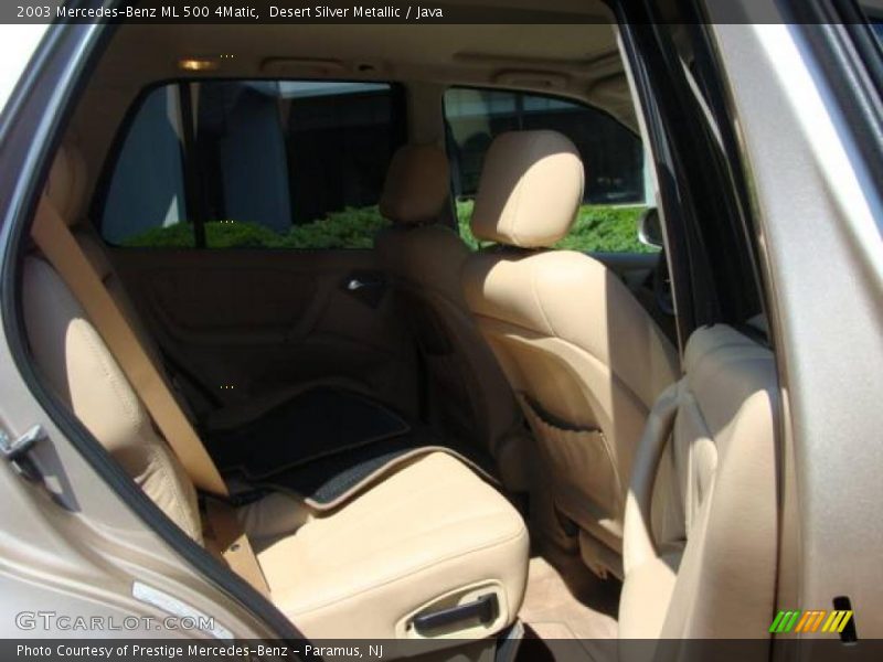 Desert Silver Metallic / Java 2003 Mercedes-Benz ML 500 4Matic