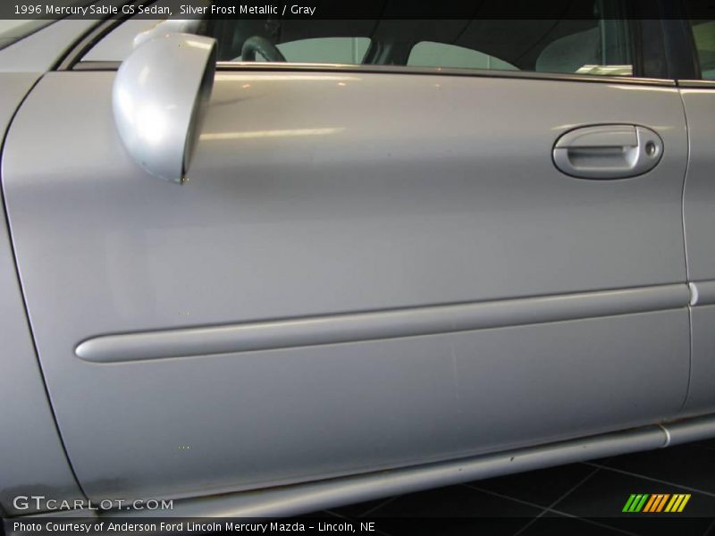 Silver Frost Metallic / Gray 1996 Mercury Sable GS Sedan
