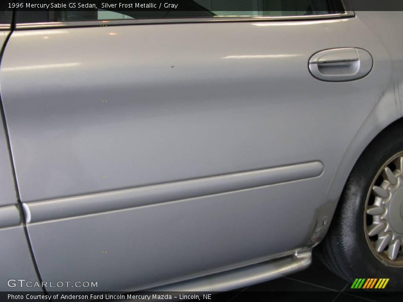 Silver Frost Metallic / Gray 1996 Mercury Sable GS Sedan