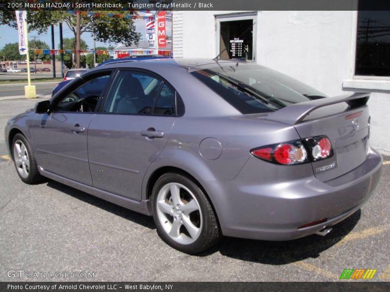 Tungsten Gray Metallic / Black 2006 Mazda MAZDA6 i Sport Hatchback
