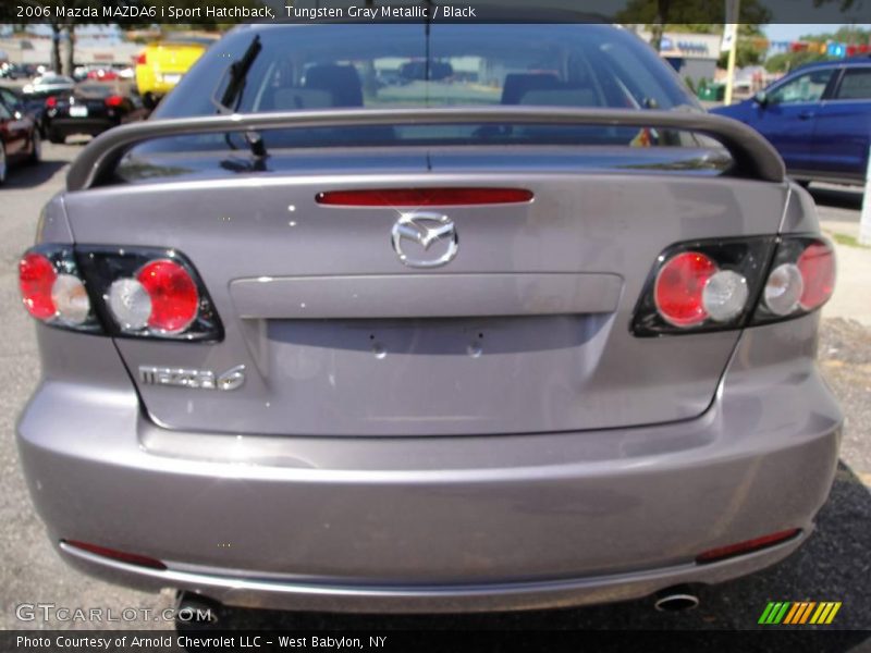 Tungsten Gray Metallic / Black 2006 Mazda MAZDA6 i Sport Hatchback