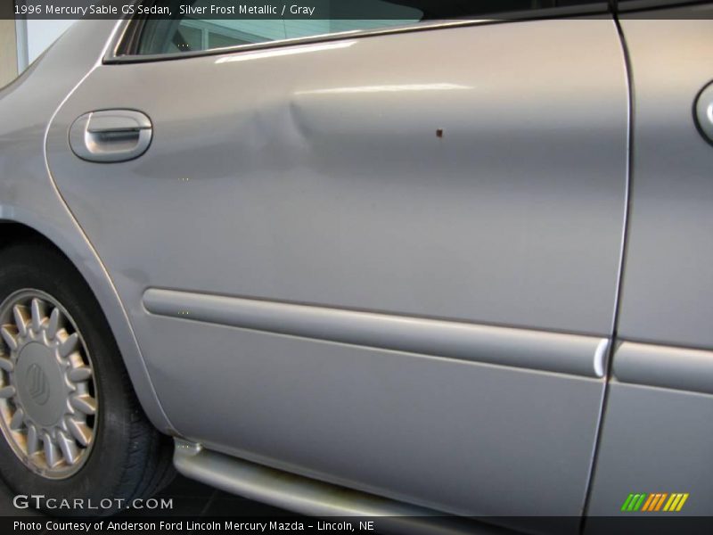 Silver Frost Metallic / Gray 1996 Mercury Sable GS Sedan