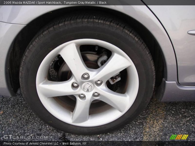 Tungsten Gray Metallic / Black 2006 Mazda MAZDA6 i Sport Hatchback