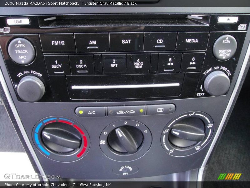 Tungsten Gray Metallic / Black 2006 Mazda MAZDA6 i Sport Hatchback