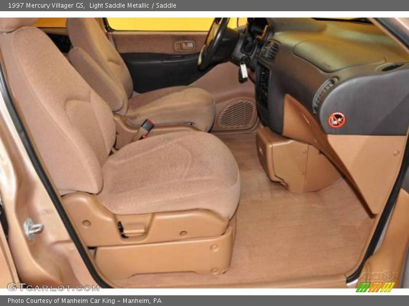 Light Saddle Metallic / Saddle 1997 Mercury Villager GS