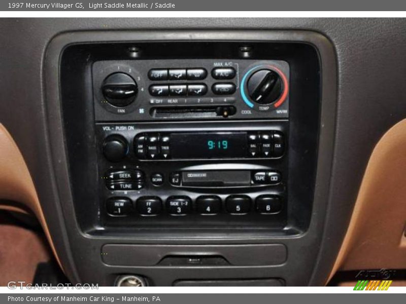 Light Saddle Metallic / Saddle 1997 Mercury Villager GS