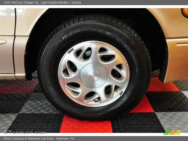 Light Saddle Metallic / Saddle 1997 Mercury Villager GS