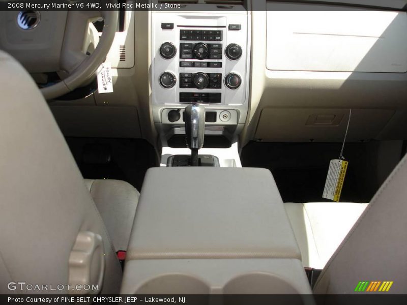 Vivid Red Metallic / Stone 2008 Mercury Mariner V6 4WD