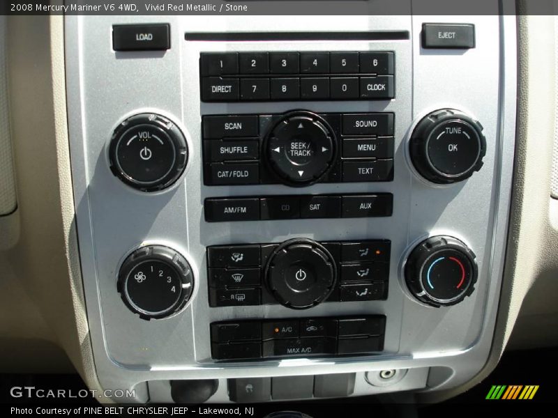 Vivid Red Metallic / Stone 2008 Mercury Mariner V6 4WD