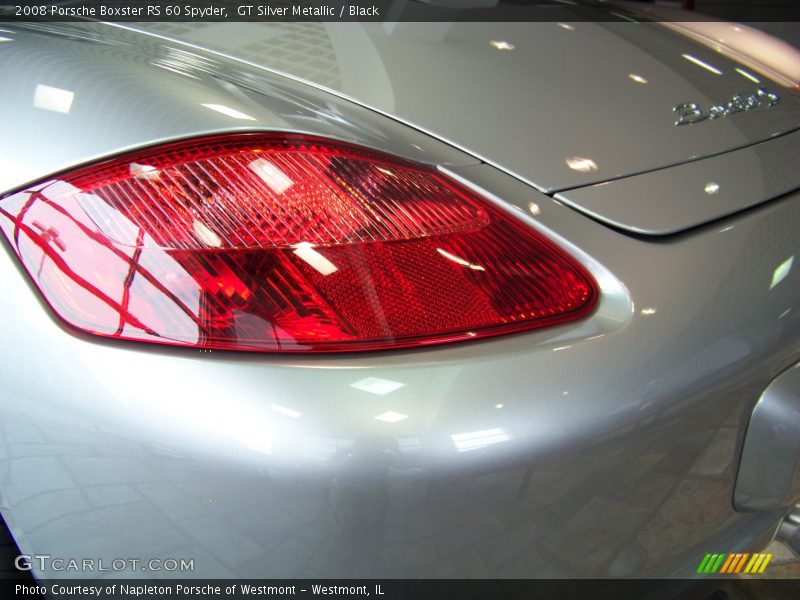 GT Silver Metallic / Black 2008 Porsche Boxster RS 60 Spyder