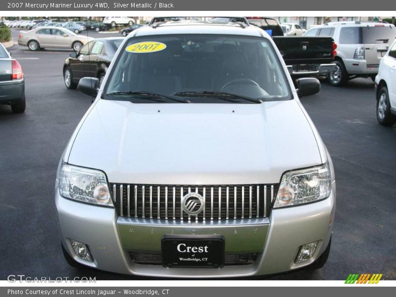 Silver Metallic / Black 2007 Mercury Mariner Luxury 4WD