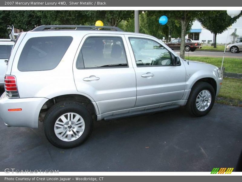 Silver Metallic / Black 2007 Mercury Mariner Luxury 4WD