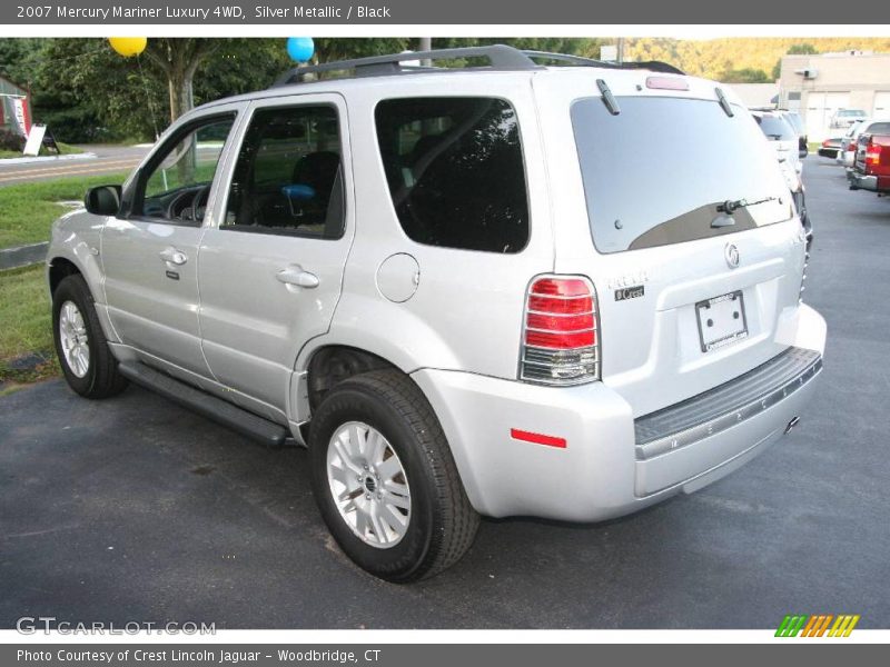 Silver Metallic / Black 2007 Mercury Mariner Luxury 4WD